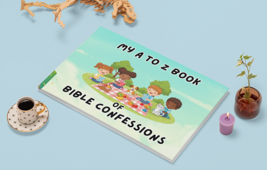 mockup-of-a-hardcover-book-surrounded-by-decorations-30938